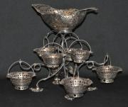 18th C Silver Epergne, London 1765