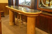Marbletop Oak Mini Bars
