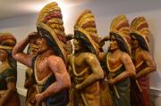 Carved Cigar Store Indians