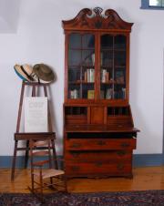 Rare 18th C Walnut Secretary
