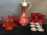 CRANBERRY GLASS
