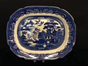 BLUE AND WHITE